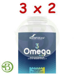 Confezione 3x2 Omega-3 180 Perle Soria Natural