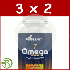 Confezione 3x2 Omega-7 60 Perle Soria Natural