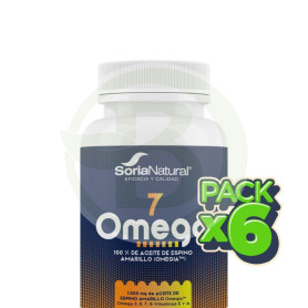 Pack 6x Omega-7 60 Perlas Soria Natural