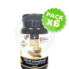 Confezione 6x Ksm 66 Ashwagandha 30 Compresse Novadiet