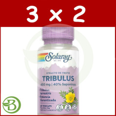 Confezione 3x2 Tribulus 450Mg. 60 capsule Solaray