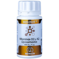 Holovit Vitamine liposomiali D3 e K2 50 capsule Equisalud