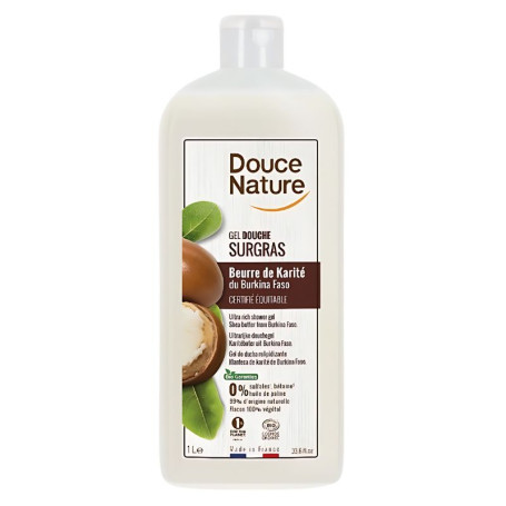 Douce Nature Gel Doccia al Burro di Karité 1L