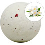 Bomba da bagno schiumogena al gelsomino con petali 140 g Sys
