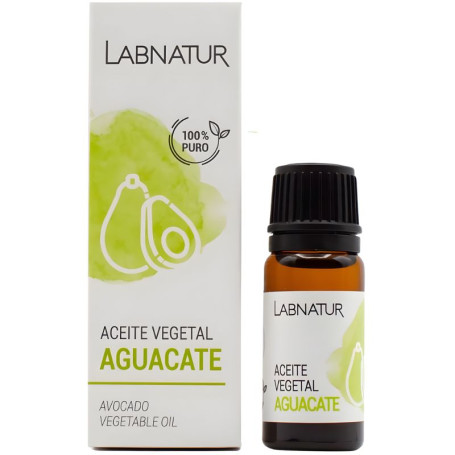 Olio vegetale di avocado puro al 100% 10 ml Labnatur