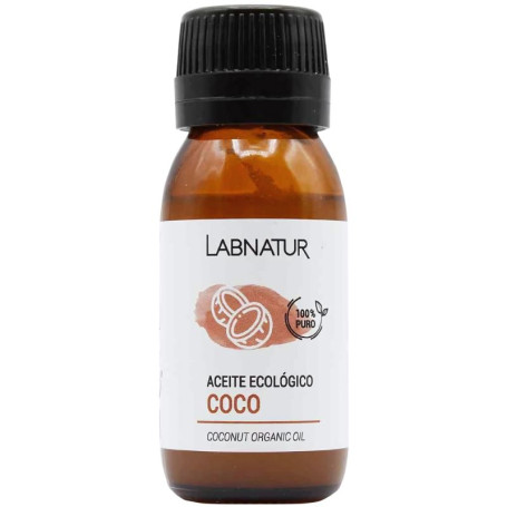 Olio di cocco biologico puro al 100% 50 ml Labnatur