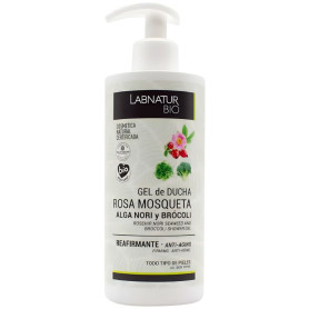 Gel doccia rosa canina, alghe e broccoli 450ml Labnatur Bio