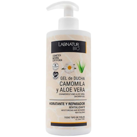 Gel doccia alla camomilla e aloe vera 450ml Labnatur Bio