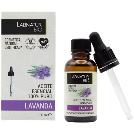 Olio essenziale di lavanda puro al 100% 30 ml Labnatur Bio