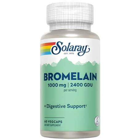 Bromelina 60 Capsule Vegetali Solaray