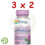 Pack 3x2 Astragalus Extracto De Raíz 200Mg 30 Cápsulas Vegetales Solaray