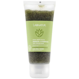 Scrub viso all&#39;aloe vera e bambù 100ml Labnatur