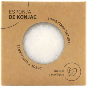Spugna Konjac naturale Sys