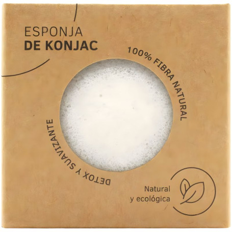 Spugna Konjac naturale Sys