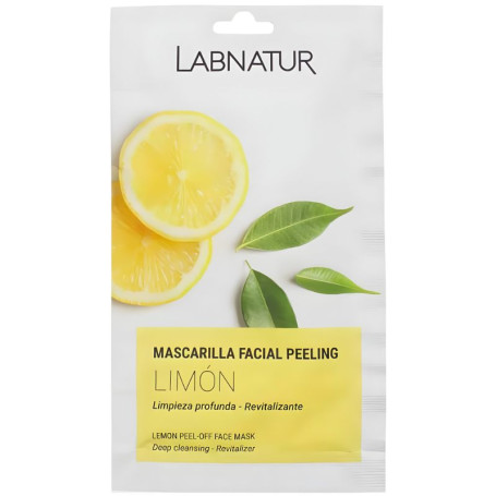 Maschera viso peeling al limone 10 ml Labnatur
