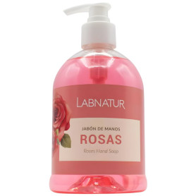 Sapone per le mani alla rosa 500ml Labnatur