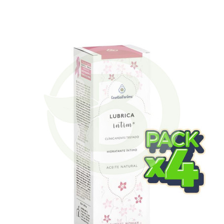 Pack 4x Lubrica Intim 50Ml. Esential Aroms
