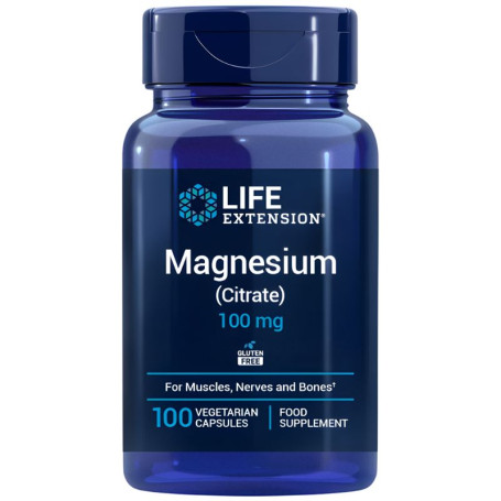 Citrato di magnesio 100 mg 100 capsule Life Extension