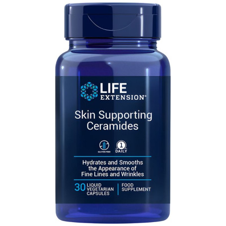 Ceramidi a supporto della pelle 30 capsule liquide Life Extension
