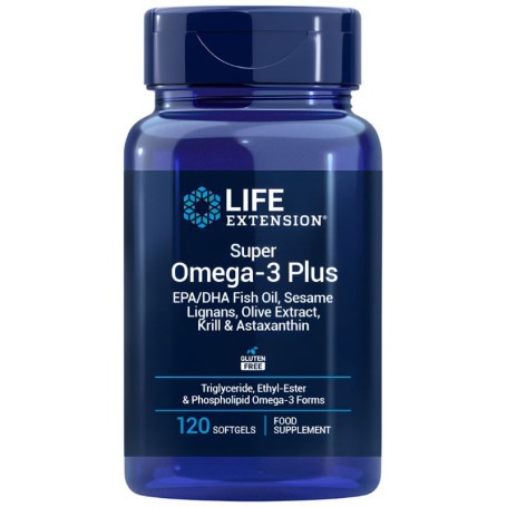 Super Omega-3 Plus 120 Perle Life Extension