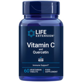 Vitamina C e Quercetina 60 Compresse Life Extension