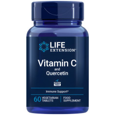 Vitamina C e Quercetina 60 Compresse Life Extension