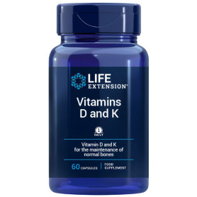 Vitamine D e K 60 capsule Life Extension