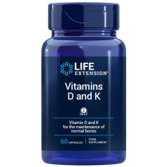 Vitamine D e K 60 capsule Life Extension