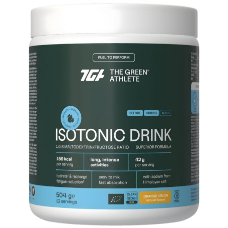 Bevanda isotonica al gusto di arancia e limone The Green Athlete 504 g