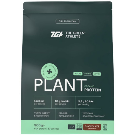 Proteine vegetali al gusto di cioccolato 900 g The Green Athlete