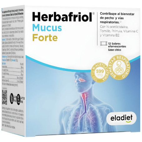 Herbafriol Mucus Forte 12 bustine Eladiet