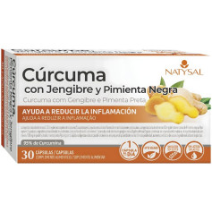 Curcuma + Zenzero + Pepe Nero 30 Capsule Natysal