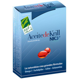 Olio di Krill Nko 500 mg 30 perle 100% naturale