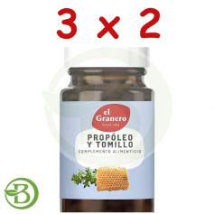 Confezione 3x2 Propoli e Timo 60 Capsule Granero