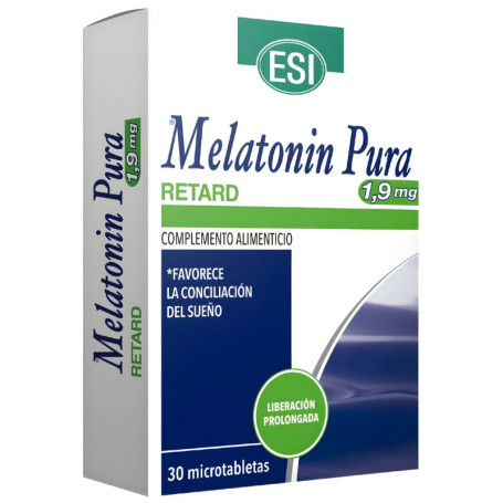 Melatonina pura ritardante 1,9 mg 30 micro compresse Esi