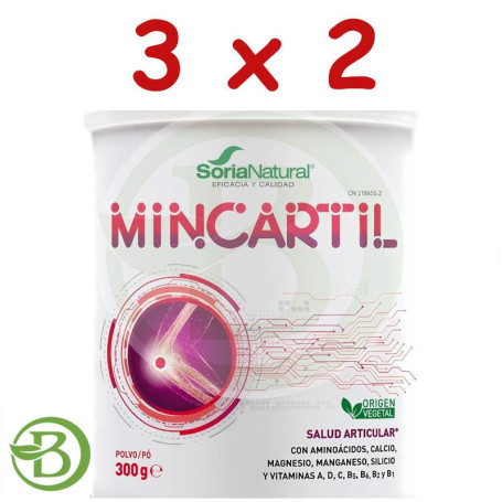 Pack 3x2 Mincartil (antiguo classic) 300Gr. Soria Natural