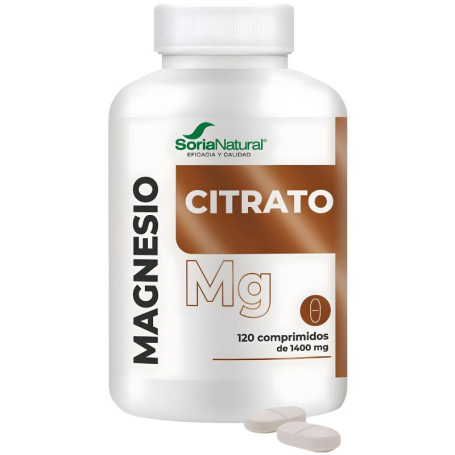 Citrato di magnesio 120 compresse Soria Natural