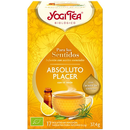 Per i sensi Piacere assoluto 17 filtri Yogi Tea