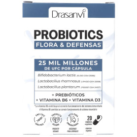 Probiotici Flora e Difese 20 Capsule Drasanvi