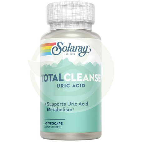 Total Cleanse Uric Acid 60 Capsule Solaray