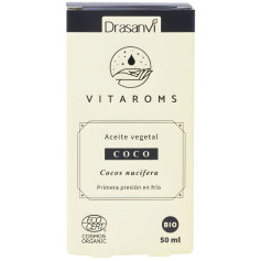 Olio vegetale di cocco (prima spremitura a freddo) 50 ml Drasanvi