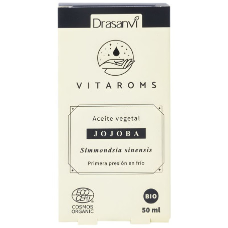 Olio vegetale di jojoba (prima spremitura a freddo) 50 ml Drasanvi