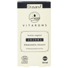 Olio vegetale di jojoba (prima spremitura a freddo) 50 ml Drasanvi