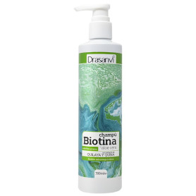 Shampoo alla biotina e aloe vera per capelli grassi 300 ml Drasanvi