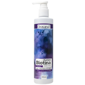 Shampoo alla biotina e aloe vera per capelli colorati 300 ml Drasanvi