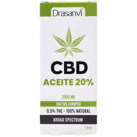 Olio di CBD ad ampio spettro 20% 10 ml Drasanvi