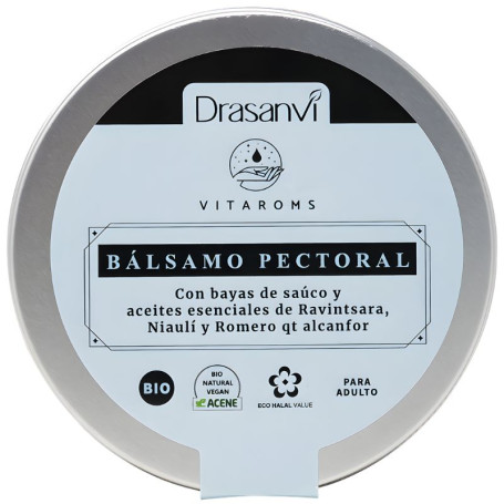 Balsamo biologico per il petto Drasanvi per adulti 75 ml