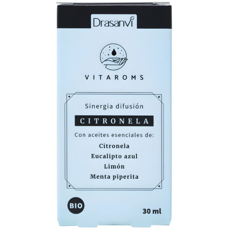 Synergy Diffusion Bio Citronella 30Ml Vitaroms Drasanvi