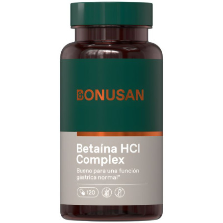 Complesso di betaina Hcl 120 capsule Bonusan