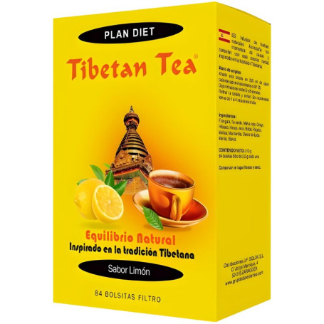 Tè al limone tibetano 84 filtri